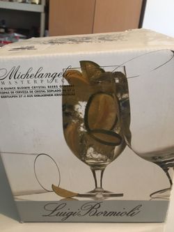 4 Italy Wine Glasses