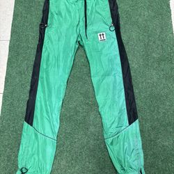 OFF WHITE TRACK PANTS MINT GREEN SIZE SMALL