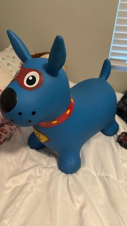 Bouncy Ride On Dog 