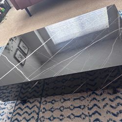 Coffee table , marble black