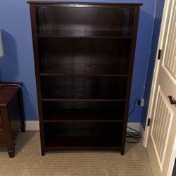 Solid Wood Bookshelf 