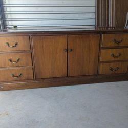 Solid Wood Credenza Or TV Stand 