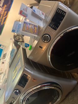 Front load washer and dryer