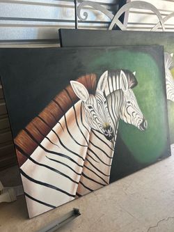 Zebra Painting