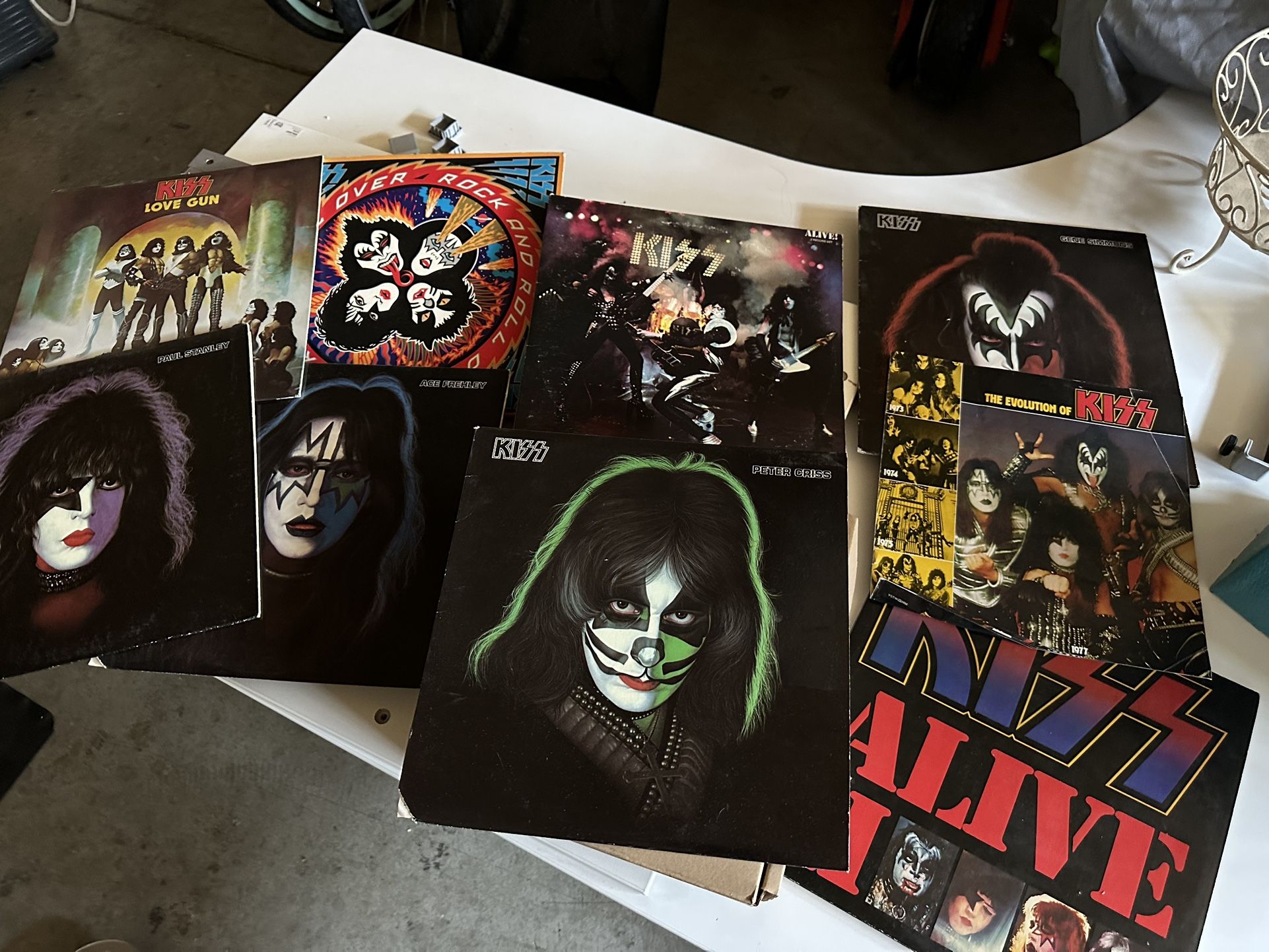 Kiss Vintage Albums great Condition! All for $175