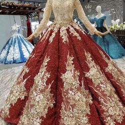 Wedding, Quinceañera, Party Dress 