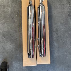 2007 Harley ultra Classic Stock Mufflers 