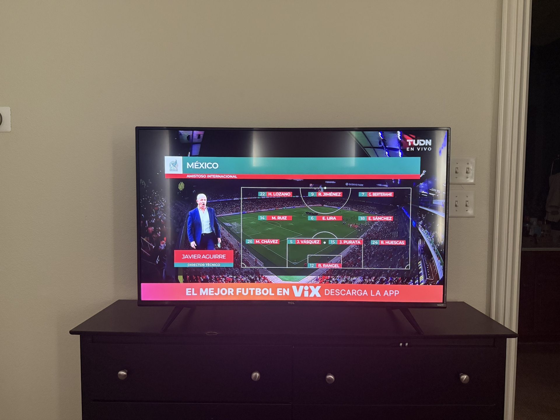 50” TCL TV