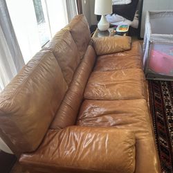 Leather Couch 