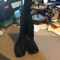 Black Boots Knee High