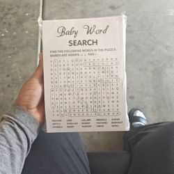 Baby Shower Games And Keepsakes