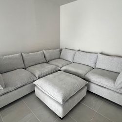 5-Piece Modular Sectional Couch