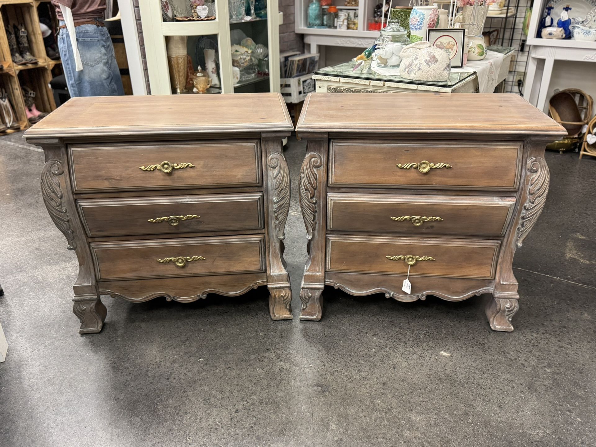 Beautiful Set Of Over side Nightstand Set 