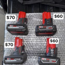 Milwaukee M12 Batteries 