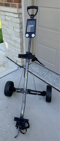 Bag Boy M-300 3-Wheel Golf Push Cart – Excellent Condition!