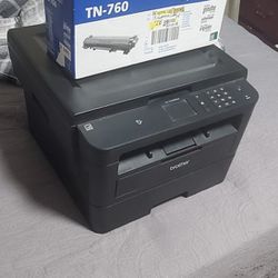 Brother Scanner Printer Combo With High Yield Toner Cartridge 