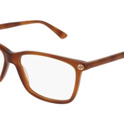 Gucci GG0094O Prescription Eyeglasses 008 Havana 54 mm