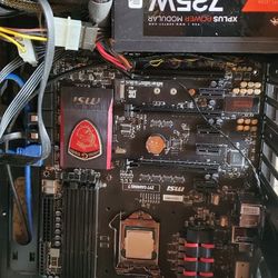 Msi Desktop Case, Z97 Motherboard And Power supl