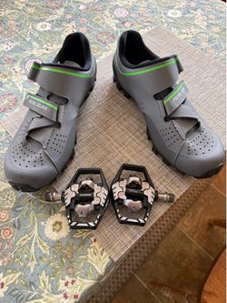 shoes and pedals