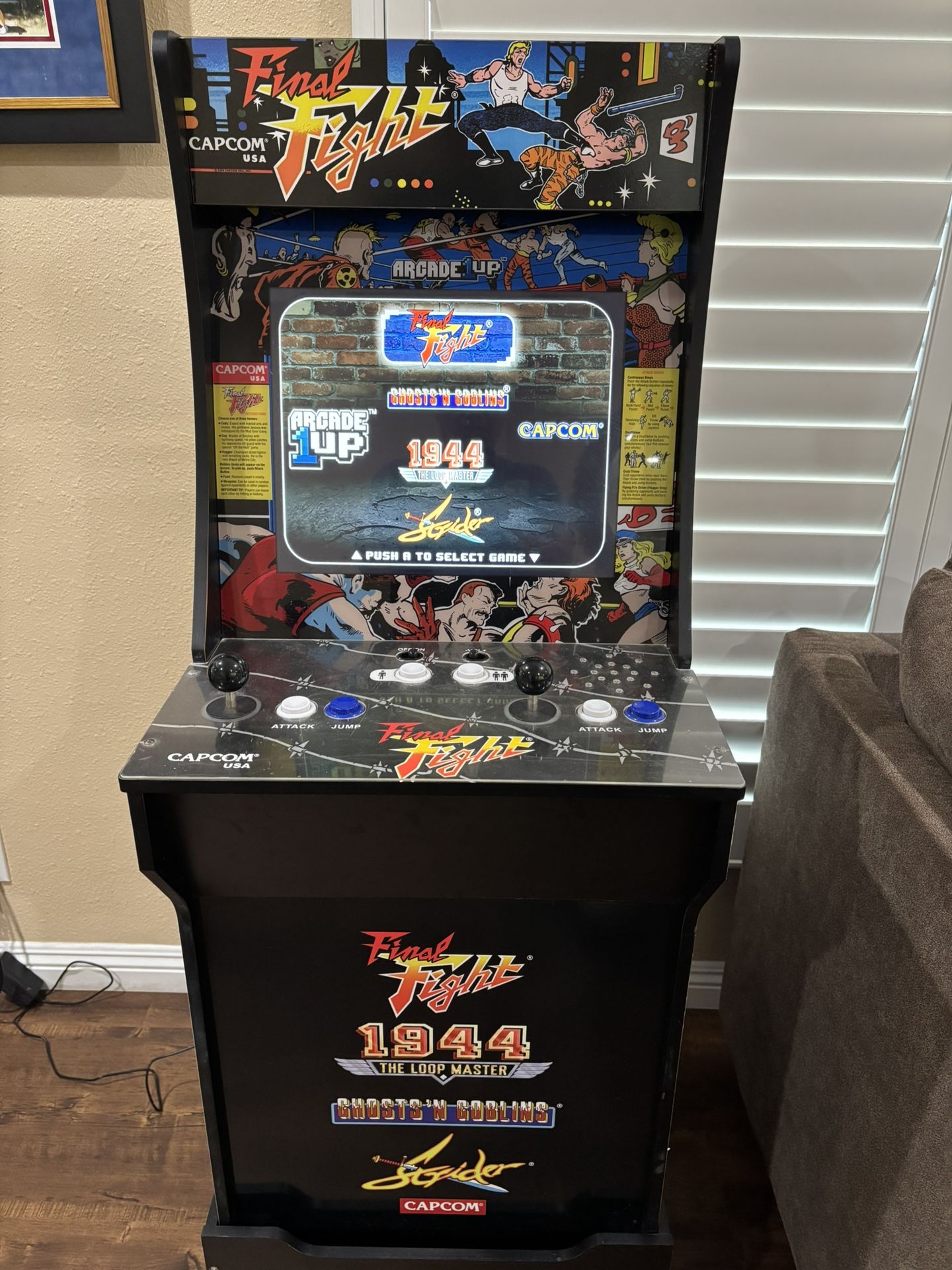 Final Fight Arcade 1 up