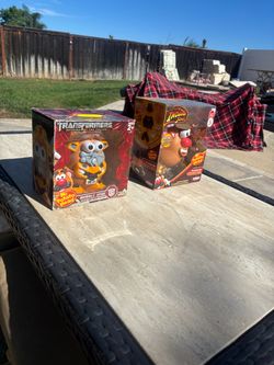 Mr Potato heads Indiana Jones Bumblebee