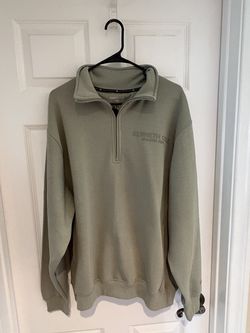 Kenneth Cole Active 1/4 Zip pullover relaxed. Size XL. Color: seagrass.