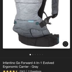 Evolved Ergonomic Baby Carrier