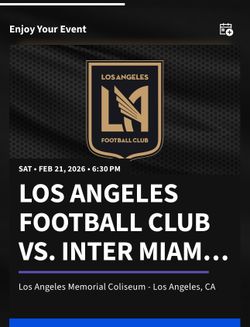 LAFC Vs Miami