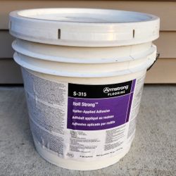 Adhesive Armstrong Flooring S-315 Roll Strong Roller Applied Adhesive 4 Gal. 