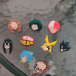 Anime Croc Charms