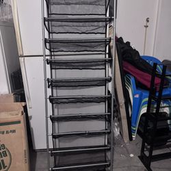 12-Tier Over-the-Door Shoe Rack