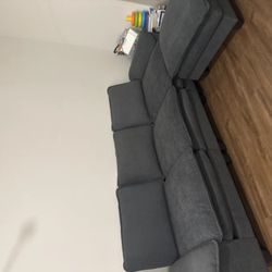 Sectional Sofa With Ottoman 