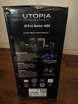 Utopia Acoustics III Evo Series 1000 Speaker System