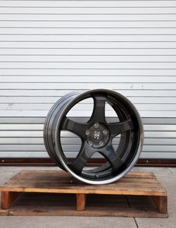 5 Spoke 19x9.5 +22 5x114.3 2pc Forged Wheels