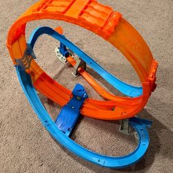 USED - Hot Wheels LOT Track Builder Unlimited Rapid Launch & Massive Loop Mayhem