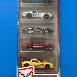 Sealed Corvette 5 Hot Wheels Set From 2020