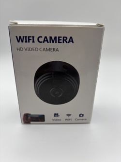 HD WiFi Video Camera with Mount and USB Cable