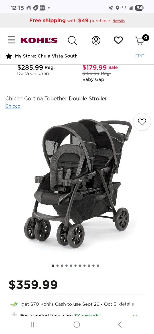Double stroller