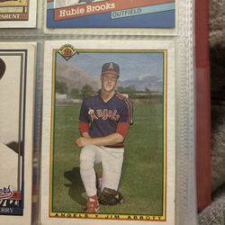 1988 Topps #288 Jim Abbott baseball card #baseball #Angels #mlb