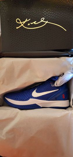 DS Nike Kobe 6 VI Protro LA Dodgers Size 9 Game Royal White