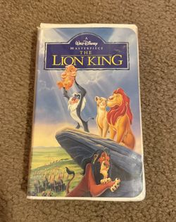 Rare Original Disney Masterpiece Collection The Lion King On VHS Collectible 94