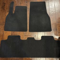 New Tesla 2026 Model Y Carpet Floor Mats with Velcro