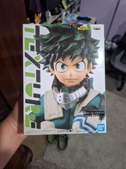 Banpresto My Hero Academia Anime Texture Figure Toy Deku Izuku Midoriya