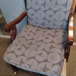 3 Chairs With Casters $5 Each