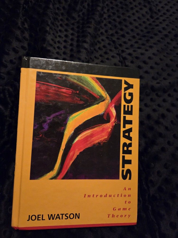 Strategy An Introduction To Game Theory Book