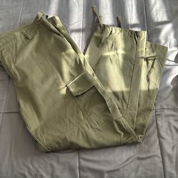 Green Cargo Pants 