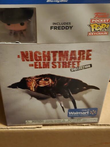 bluray a nightmare on elm street collection with freddy keychain blu ray brand new