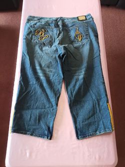 Vintage Baby Phat embroidered capri jeans Size 20 Women's