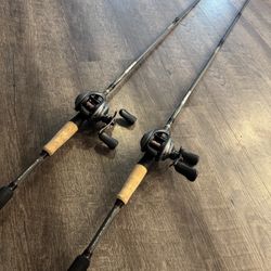 New Abu Garcia SX High Speed Revo And Winch Casting Combo.