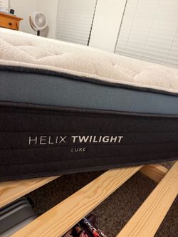 King Mattress w/ Bed Frame - HELIX